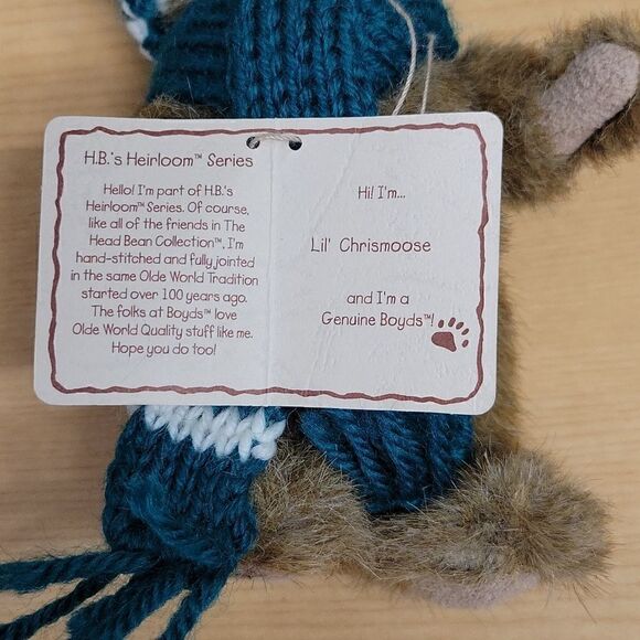 2 Boyd's Bear Moose stuffed animals - Picture 5 of 10